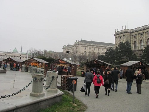 Christmas Market at Maria Theresien Platz